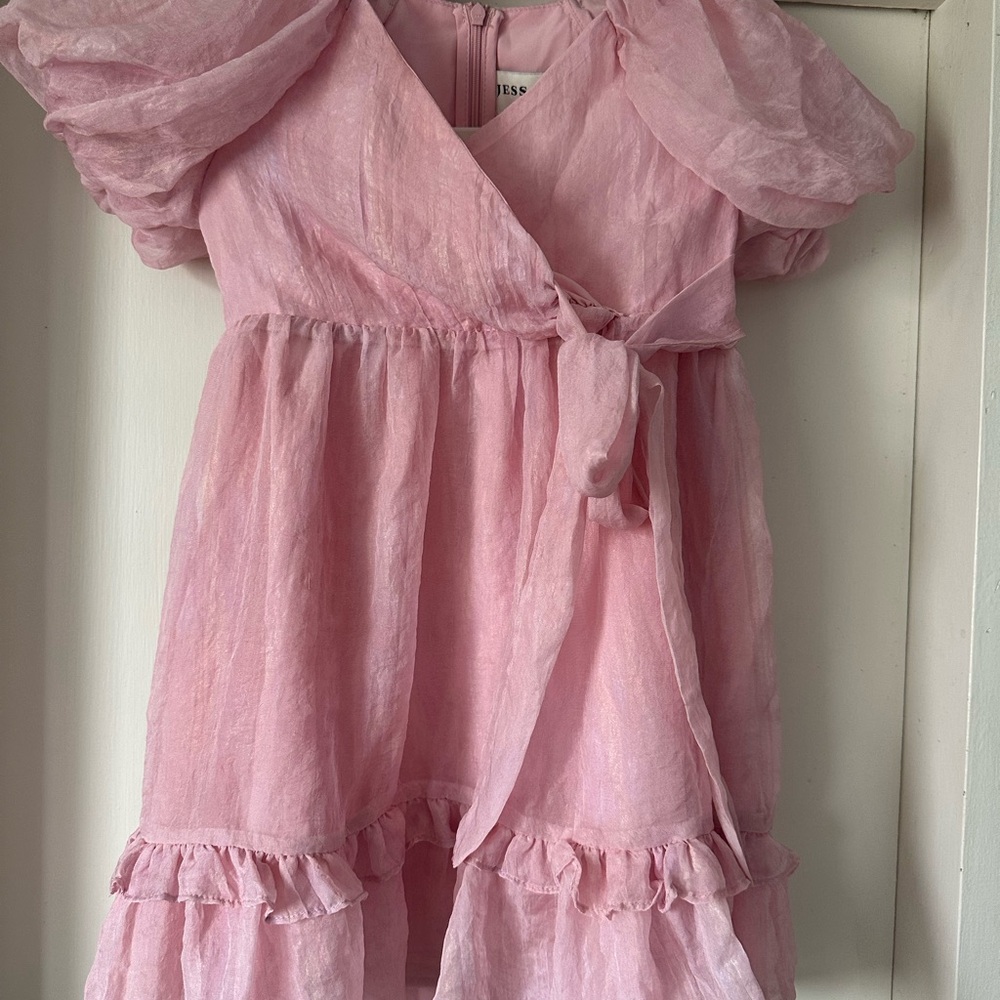 JessaKae Blush Pink Ruffled Dress